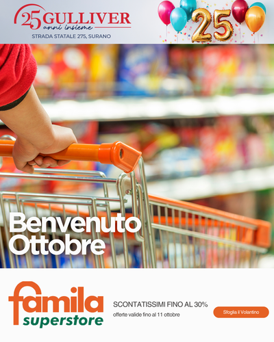 Benvenuto Ottobre