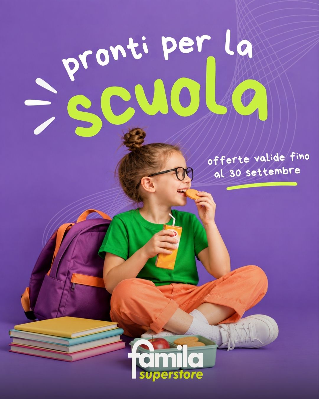 Pronti per la scuola da Famila Superstore